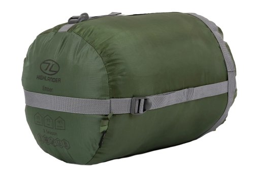 Спальный мешок Highlander Phoenix Ember 250/-3°C Olive Green Left (SB243-OG)