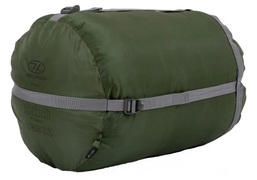 Спальный мешок Highlander Phoenix Flame 400/-9°C Olive Green Left (SB244-OG)