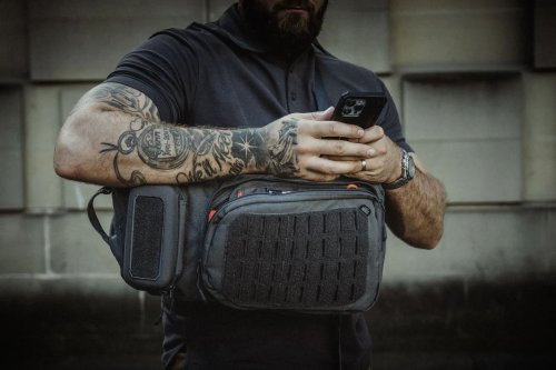 Рюкзак тактический Highlander Stoirm Gearslinger 12L Black (TT189-BK)