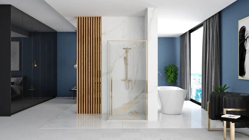 Душевая кабина REA Fargo Gold 90х90 REA-K4903