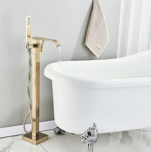 Смеситель для ванны REA Carat Brushed Gold REA-B6522