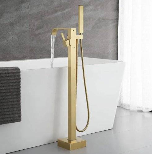 Смеситель для ванны REA Carat Brushed Gold REA-B6522