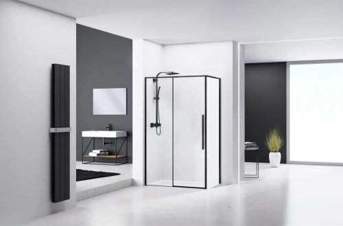 Душевая кабина REA Solar Black 90х120 REA-K6311