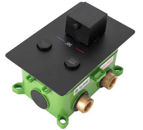 Душевая система REA Davis Black REA-P6357