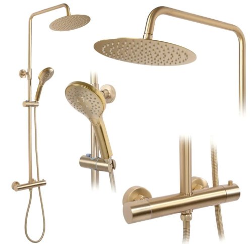 Душевая система REA Vincent Brushed Gold REA-P6602