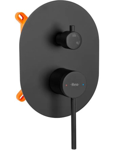 Душевая система REA Oval Black + Box REA-P8467
