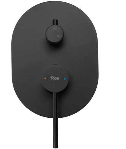 Душевая система REA Oval Black + Box REA-P8467