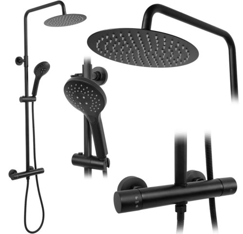 Душевая система REA Vincent Black REA-P6600