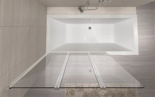 Шторка для ванны REA Agat-3 120 см REA-W0301