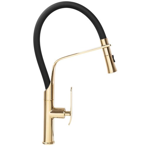Смеситель для кухни REA Castor Black Gold REA-B6936