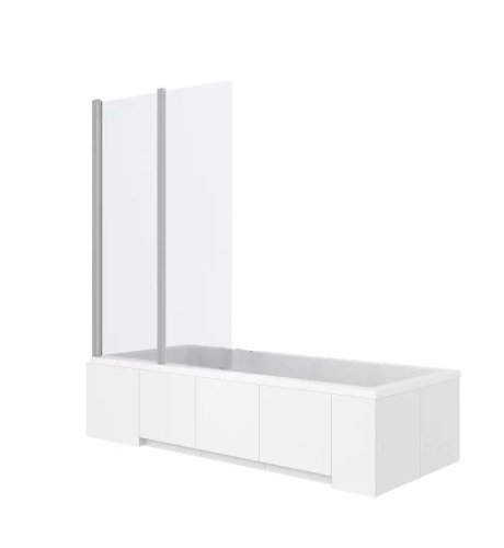 Шторка для ванны REA Agat-2 100 см REA-W0300