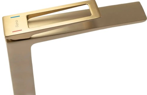 Смеситель для умывальника REA Parker Brushed Gold REA-B4810
