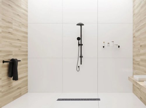 Трап для душа REA Greek Black Matt 90 см REA-G8003