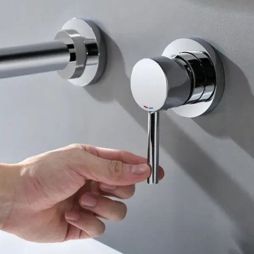 Смеситель скрытого монтажа REA Lungo Long Chrom + Box REA-B0369