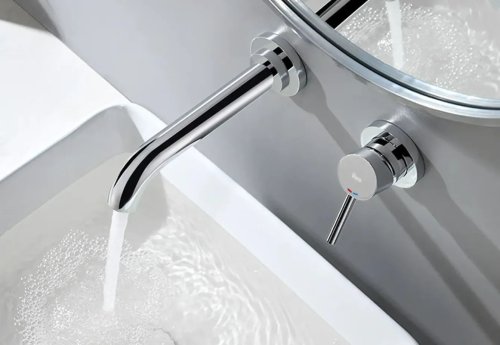 Смеситель скрытого монтажа REA Lungo Long Chrom + Box REA-B0369