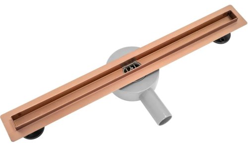 Трап для душа REA Neo Slim Pro Brushed Copper 70 см REA-G0651