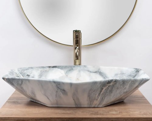 Умывальник REA Vegas Granit Shiny REA-U5602