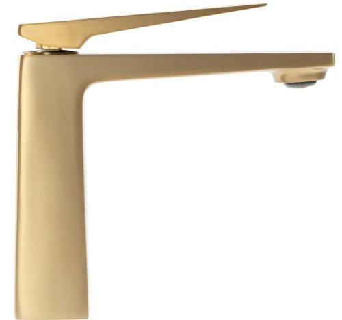 Змішувач для умивальника REA Parker Brushed Gold Low REA-B4809
