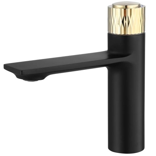 Смеситель для умывальника REA Storm Black Gold REA-B9987