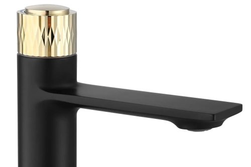 Смеситель для умывальника REA Storm Black Gold REA-B9987