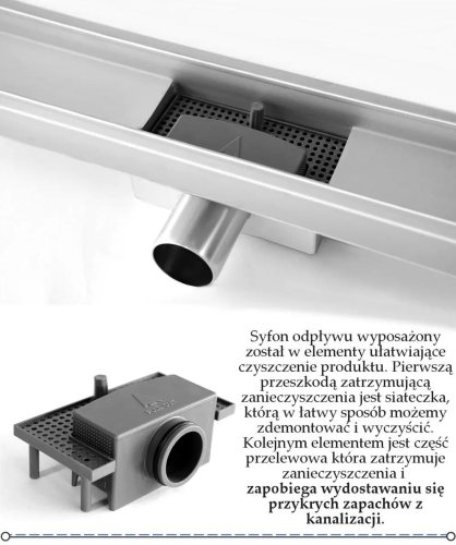 Трап для душа REA Wave 100 см REA-G0409