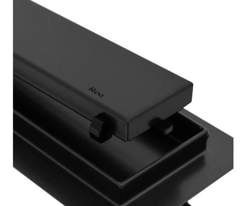 Трап для душа REA Neo Pro Black 2в1 50 см REA-G0999
