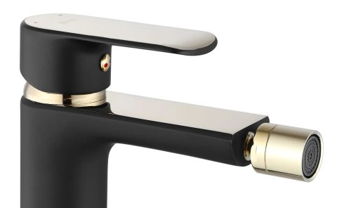 Смеситель для биде REA Bloom Black Gold REA-B9935