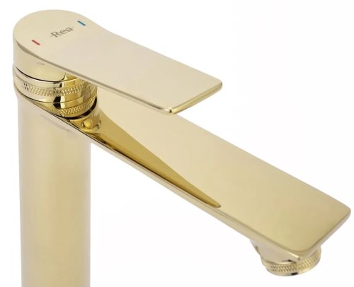 Змішувач для умивальника REA Viral Gold REA-B2023