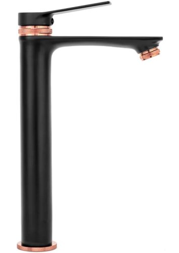 Змішувач для умивальника REA Viral Black Rose Gold REA-B2026