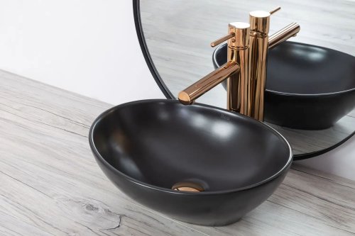 Змішувач для умивальника REA Tess Rose Gold REA-B8804