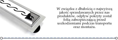 Трап для душа REA Greek 100 см REA-G0405