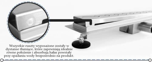 Трап для душа REA Greek 100 см REA-G0405