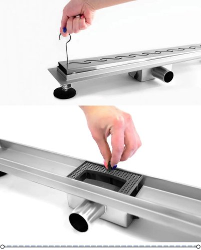 Трап для душа REA Greek 100 см REA-G0405