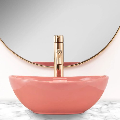 Умывальник REA Sofia Mini Pink REA-U6335