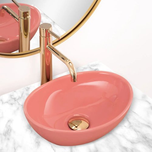 Умывальник REA Sofia Mini Pink REA-U6335