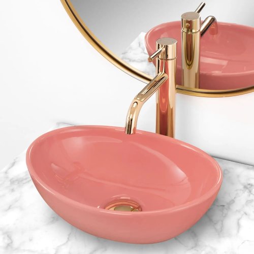 Умывальник REA Sofia Mini Pink REA-U6335