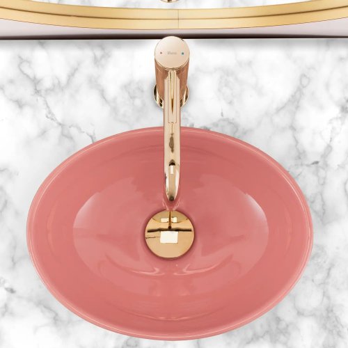 Умывальник REA Sofia Mini Pink REA-U6335