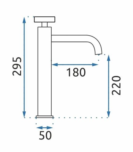 Смеситель для умывальника REA Vertigo Black REA-B3921