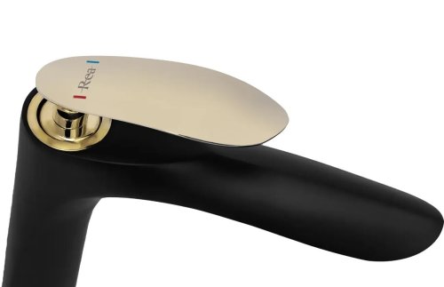 Смеситель для умывальника REA Orbit Black Gold REA-B2054