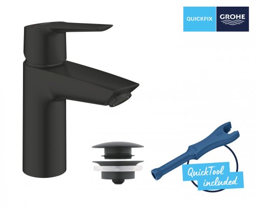 Однорычажный смеситель для раковины Grohe QuickFix Start S-Size (235512432)
