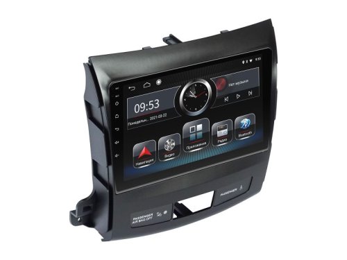 Штатная магнитола Incar PGA2-6181 для Mitsubishi Outlander XL 2006-2012 Комплектация авто со штатным усилителем Rockford