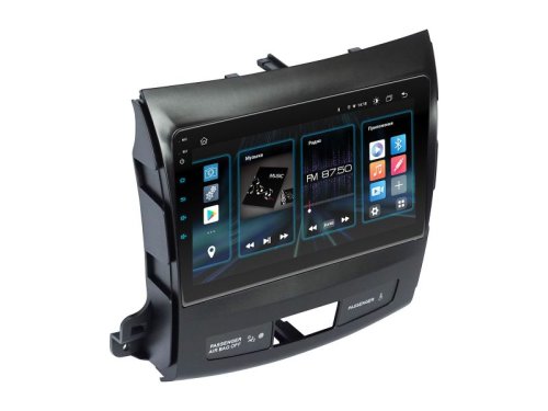 Штатная магнитола Incar DTA4-6181 для Mitsubishi Outlander XL 2006-2012 Комплектация авто со штатным усилителем Rockford