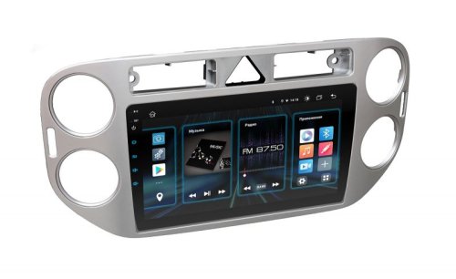 Штатная магнитола Incar DTA4-1076 для Volkswagen Tiguan 2011-2016 Silver