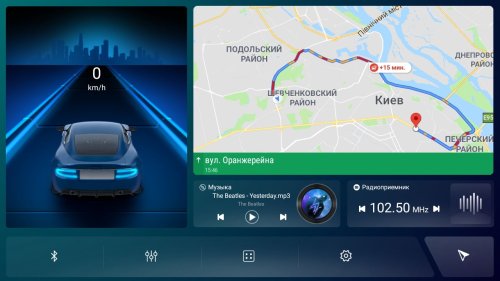 Штатная магнитола Abyss Audio QS-0165 для Honda CR-V 2015