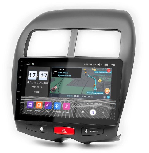 Штатная магнитола Abyss Audio QS-0238 для Mitsubishi ASX 2010-2016