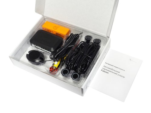 Парковочный радар Falcon 2020 black-4