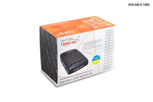 Радар-детектор Sho-Me G-1000 Signature