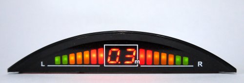 Паркувальний радар Falcon 2616 silver-4 датчика