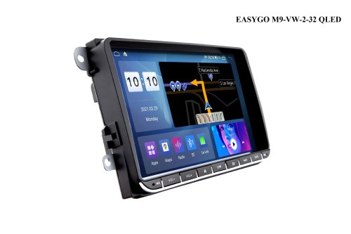 Универсальное головное устройство EasyGo M9-VW-2-32 QLED Volkswagen Universal