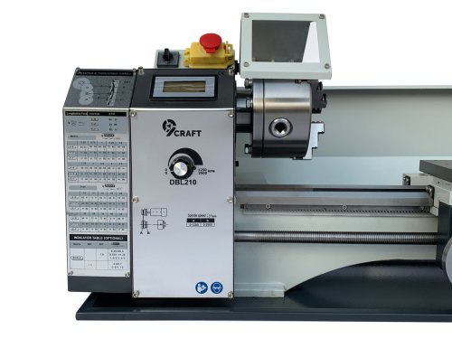 Токарный станок по металлу 9craft DBL210 1100W 210*400 беcщеточный